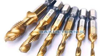 Tap drill bit cara ngetap super cepat