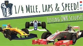 BR8 vs DR1 vs BR8 - GTA Open Wheel Setups Tested! XSX (2022) [HD}
