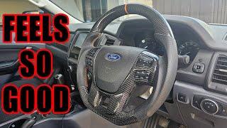 You should do this! - PVS Automotive Steering wheel upgrade - Ford Ranger Build