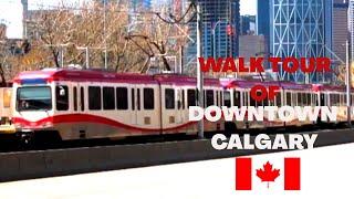 WALKING IN DOWNTOWN CALGARY ALBERTA | WALKING TOUR | CANADA | #calgary | THE ABILUSH