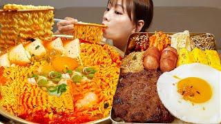옛날도시락,순두부열라면,계란라죽먹방 감성 뿜뿜 옛날도시락에 피마원 하이볼 먹방 라면먹방 라면  요리 NOODLE MUKBANG ASMR EATINGSHOW REALSOUND