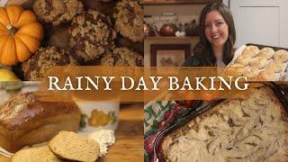 Cozy Rainy Day Baking | Fall Inspired Recipes from the Homestead