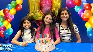 Deema and Sally Happy Birthday Party for cousin Heidi at Playground