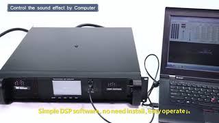 Sinbosen DSP10000Q 4 Channel 1350w DSP Amplifier