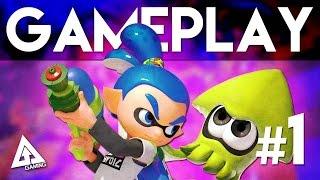 Splatoon Gameplay Part 1 - Story Mode