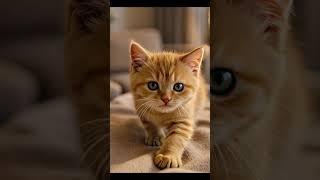 This Kitten Hears a Meow… and Starts Searching #cat #shorts