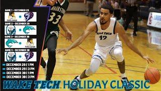 Wake Tech Men's Basketball Holiday Classic vs. Caldwell Tech