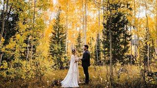 Steph + Deric's Fall Elopement in Colorado