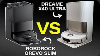 Roborock qRevo Slim vs. Dreame X40 Ultra: Welcher Saugroboter ist besser für Dich?