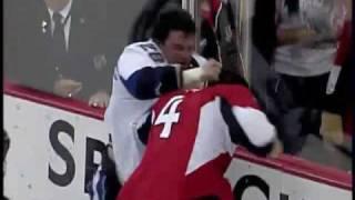 Zenon Konopka vs Chris Phillips Oct 15, 2009