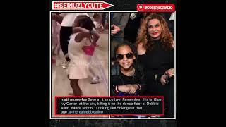 TINA KNOWLES SHARES FOOTAGE OF BLUE IVY CARTER DANCING AT 6-YEARS-OLD!!!!