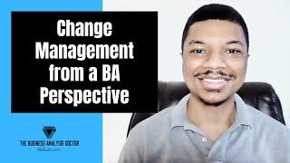 Change Management from a Business Analyst Perspective