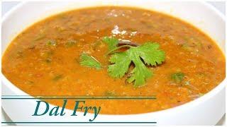 SIMPLE DAL FRY (DHABA STYLE) - DAL CURRY FOR RICE AND ROTI/ LENTIL SOUP - THALICHA PARUPPU