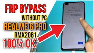 Realme 6 pro (RMX2061) Frp Bypass Without Pc Erase all data not working Android 11