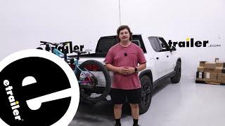 etrailer | Setting up the Yakima OnRamp LX Bike Rack for 2 Electric Bikes on your 2023 Rivian R1T