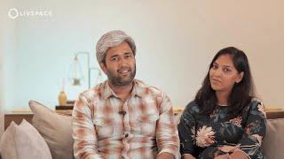 A Journey That Began on Facebook | Contemporary Godrej Aria Interior Design | #LivHomes | S01 E29