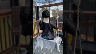 (Phrase 3) Menacing Molly can see dead people : 2023 : Spirit Halloween animatronics #shorts #viral