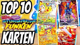 Top 10 Wertvollsten Pokémon Stürmische Funken Karten ️