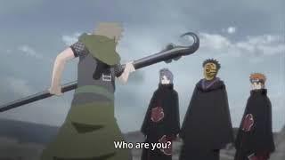 Obito, Pain & Konan vs Fourth Mizukage Yagura *3rd Jinchiruuki*