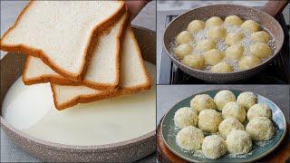 Don't Waste Leftover Bread, Make Super Soft & Delicious Sweets Recipe Better Than Halwai Shop