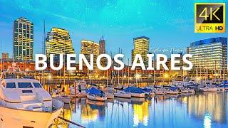 Buenos Aires, Argentina  in 4K ULTRA HD 60FPS Video by Drone