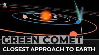 Green comet returns after 50,000 years