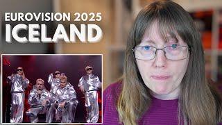 Mic drop? I think not -  Vocal Coach Reacts to JVÆB 'RÓA' Iceland Eurovision 2025