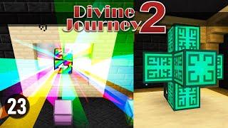 Divine Journey 2: Ep23 - Rainbow Generator & Quantum Quarry! Modded Minecraft