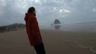 Cannon Beach + Ecola State Park mini hike (Jan 2022)