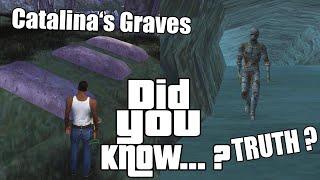 GTA San Andreas Secrets and Facts 44 Grove Street, Catalina Secret, Mummy, Mysteries