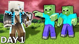 It's the ZOMBIE APOCALYPSE in Minecraft!