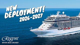 REGENT SEVEN SEAS DEPLOYMENT IS HERE! | 2026 & 2027 | BOOK NOW with Harr Travel!