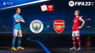 FIFA 23 - Manchester City vs. Arsenal | FA Community Shield 2023 Final | PS5™ Gameplay [4K60]