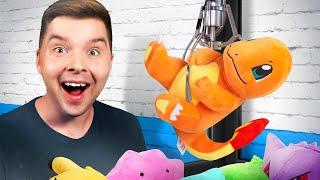 Attempting A Pokemon Crane Game Challenge