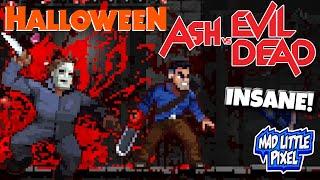 This Game IS Bloody & INSANE! RETRO Halloween & Ash Vs Evil Dead Switch & PC!