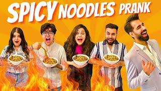 SPICY NOODLES PRANK ON MY FRIENDS | Rimorav Vlogs