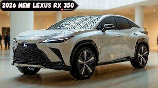 Is 2026 Lexus RX 350 the SMART Choice for Tech Savvy Drivers?