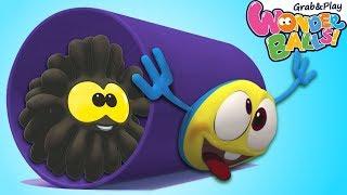 Rolling Squishy Wonderballs | Funny Animated Cartoons for Children