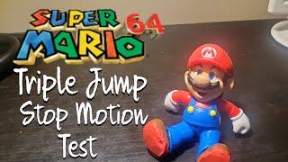Mario 64 Stop Motion Test: Triple Jump