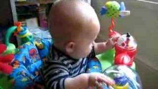 Baby in Exersaucer