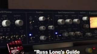 Recording Bass guitar with equalization and compression featuring Nashville sound engineer Russ Long