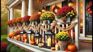 Harvest Elegance: A Pumpkin-Themed Fall Transformation, decor, Seasonal Decoration Ideas