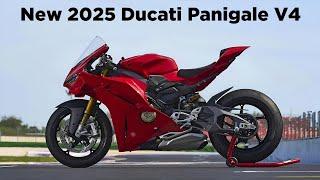 All New 2025 Ducati Panigale V4 - Full Specs and Details