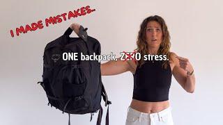 Minimalistic Packing for Asia: here's the mistakes I made