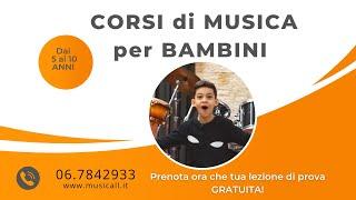 Corsi di musica e canto per bambini | Music All Scuola di musica Roma