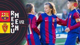 RESUMEN: FC Barcelona vs Real Zaragoza Alevín U12 Vila Corbera 2023