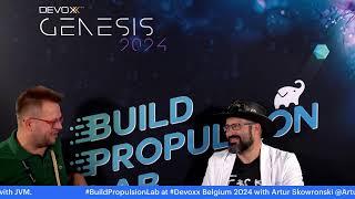 #BuildPropulsionLab at #Devoxx Belgium 2024 with @jbaruch and @ArturSkowronski.