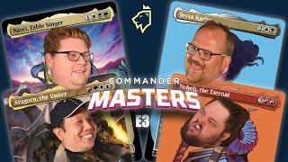 Commander Masters EDH Gameplay E3 | Narci vs Teysa vs Neheb vs Aragorn | Magic the Gathering