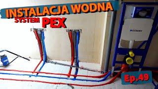 PEX Instalacja wodna  W warstwie styropianu | Epizod 49 |