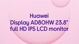 Huawei Display AD80HW 23.8" Full HD IPS LCD Monitor - Black - Product Overview